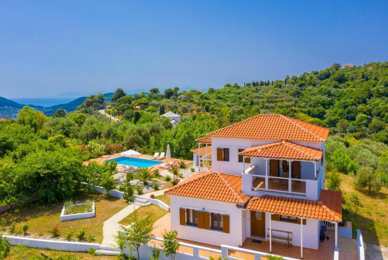 Villa Glafki Panormos  Exteriör bild