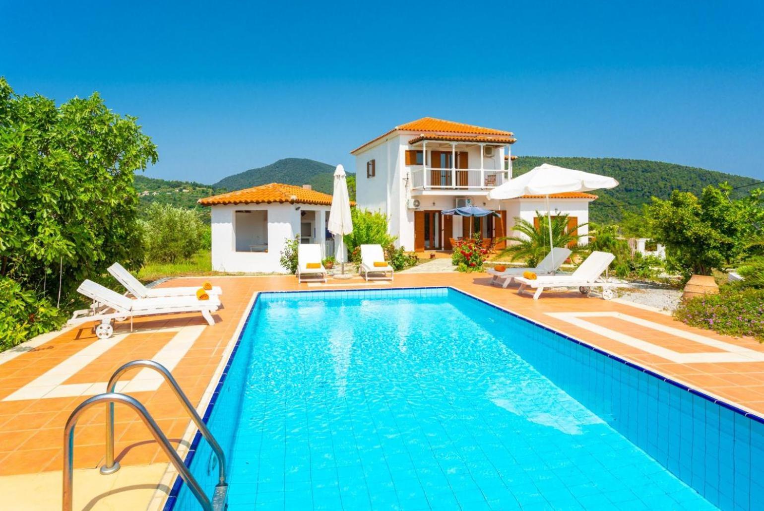 Villa Glafki Panormos  Exteriör bild