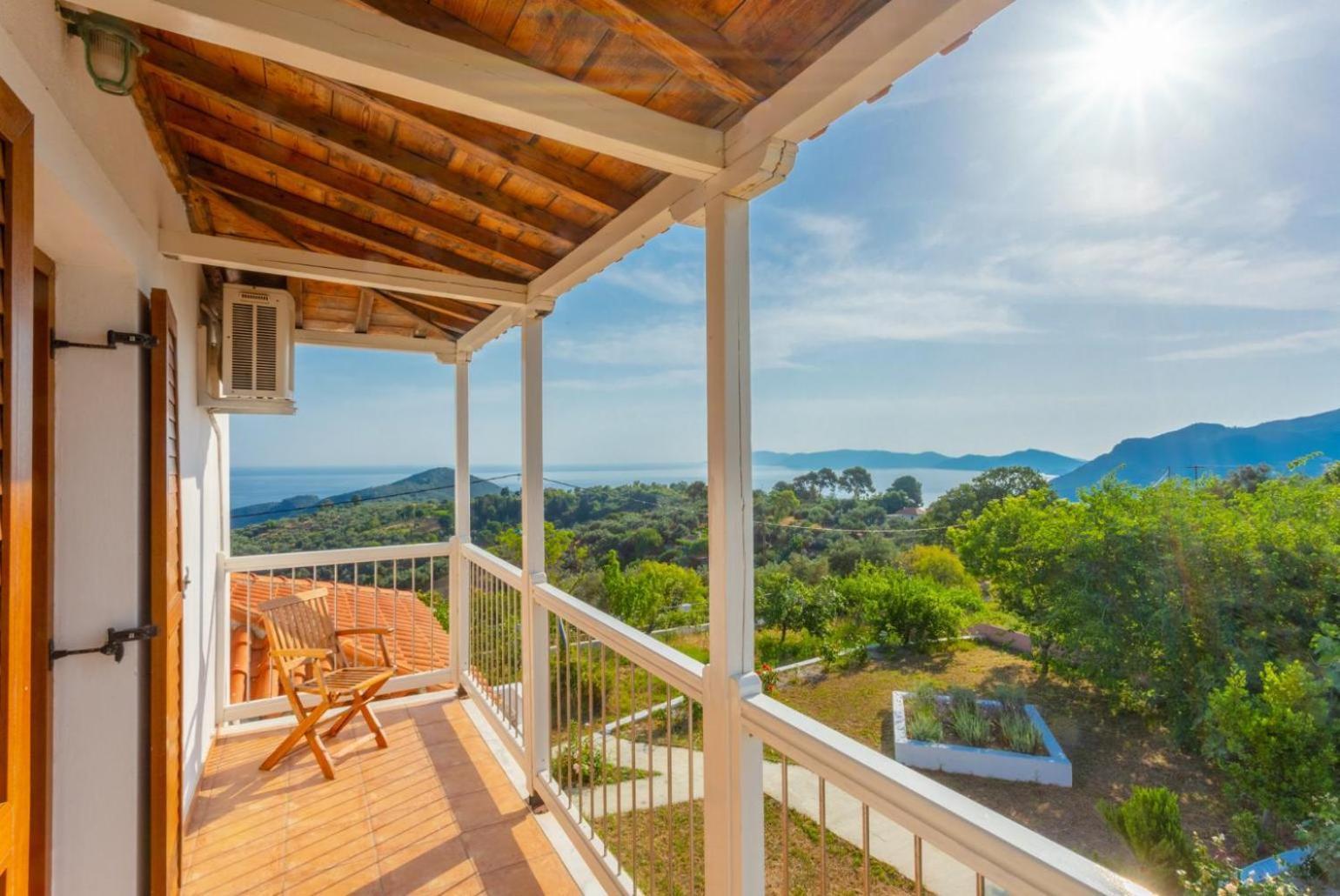 Villa Glafki Panormos  Exteriör bild